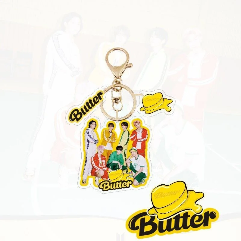 방탄소년단 Butter Members Keychain