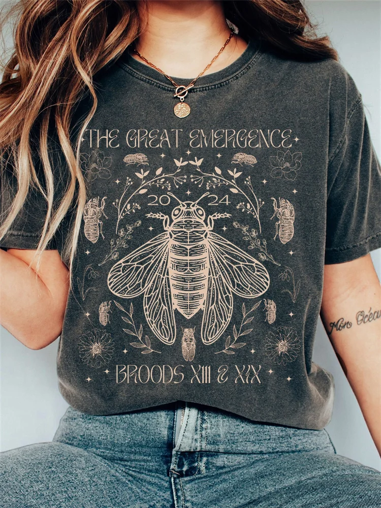 The Cicadas the Great Emergence 2024 Vintage T Shirt