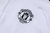 Joyfball 2025/2026 Manchester United Half-Pull Training Suit White Football Shirt 1:1 Thai Quality