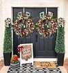 [🌲Christmas Special Price] 💖Holiday wreaths with berries and bells-mysite-Adracos