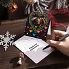 6PCS DIY Diamond Art Greeting Cards Horse Designs Congratulations Cards & Gifts