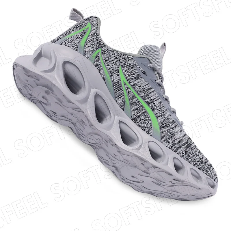 Softsfeel Women's Relieve Foot Pain Perfect Walking Shoes - Gray