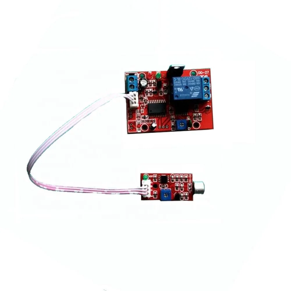 12V Voice Activated Relay Switch Voice Detection Sensor Module Voice Alarm Controller Sound Activated Senor