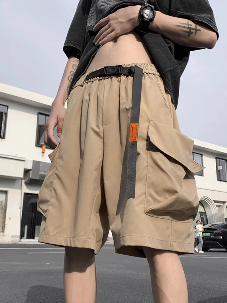 Verbsign Summer Men's Functional Cargo Shorts 2025 New Multi-pocket Baggy Gym Short Sweatpants Y2K Streetwear Bermuda shorts Masculina