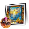 Diamond Painting-DIY Full Round Drill Sea(40*40 CM)