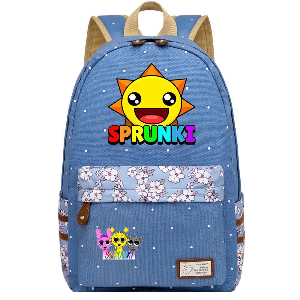 Mayoulove Sprunki Backpack Large Capacity Lightweight Design For School And Outdoor Activities-Mayoulove