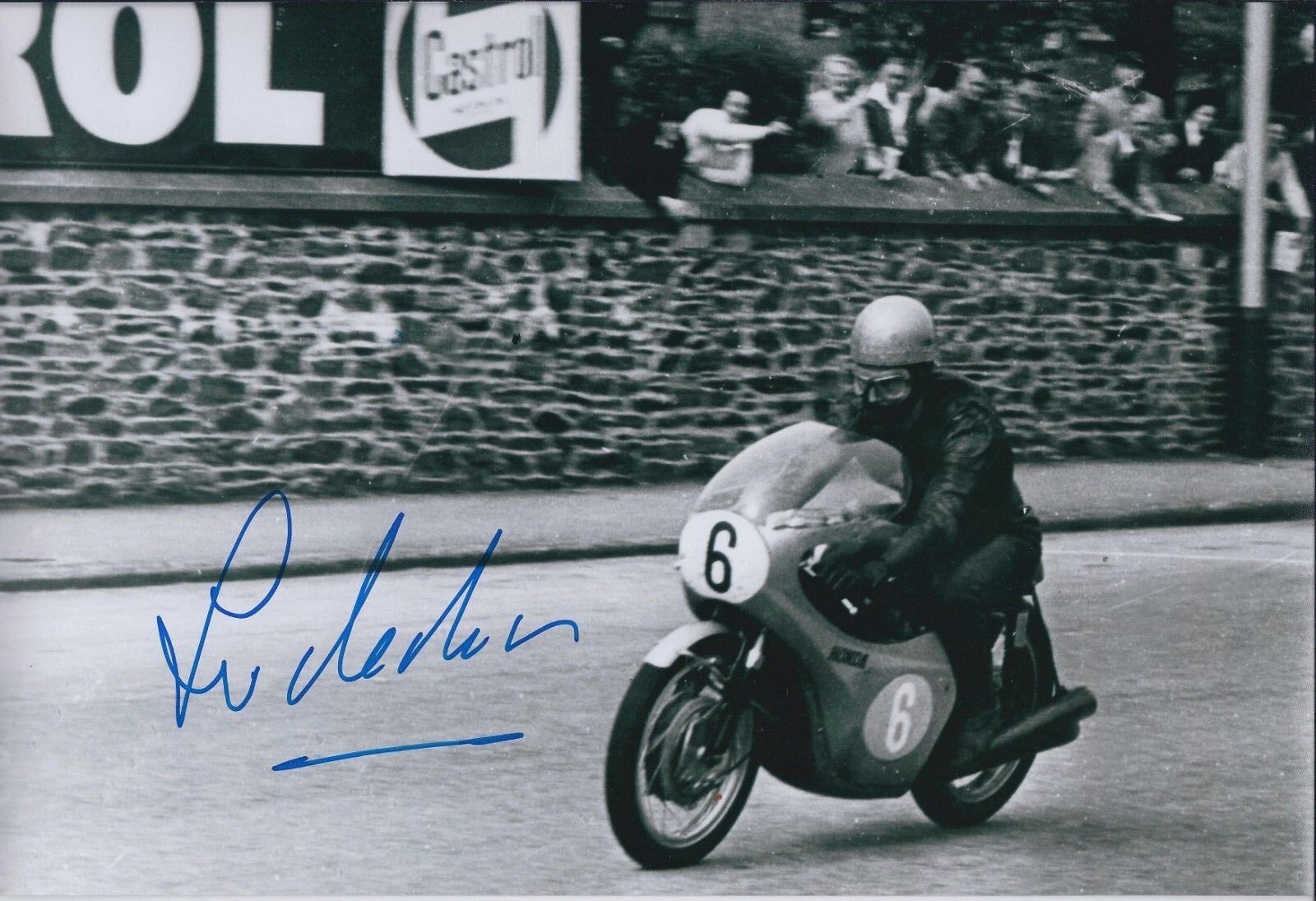 Jim REDMAN SIGNED 12x8 Photo Poster painting AFTAL COA Autograph TT Winner Honda Zimbabwe RARE