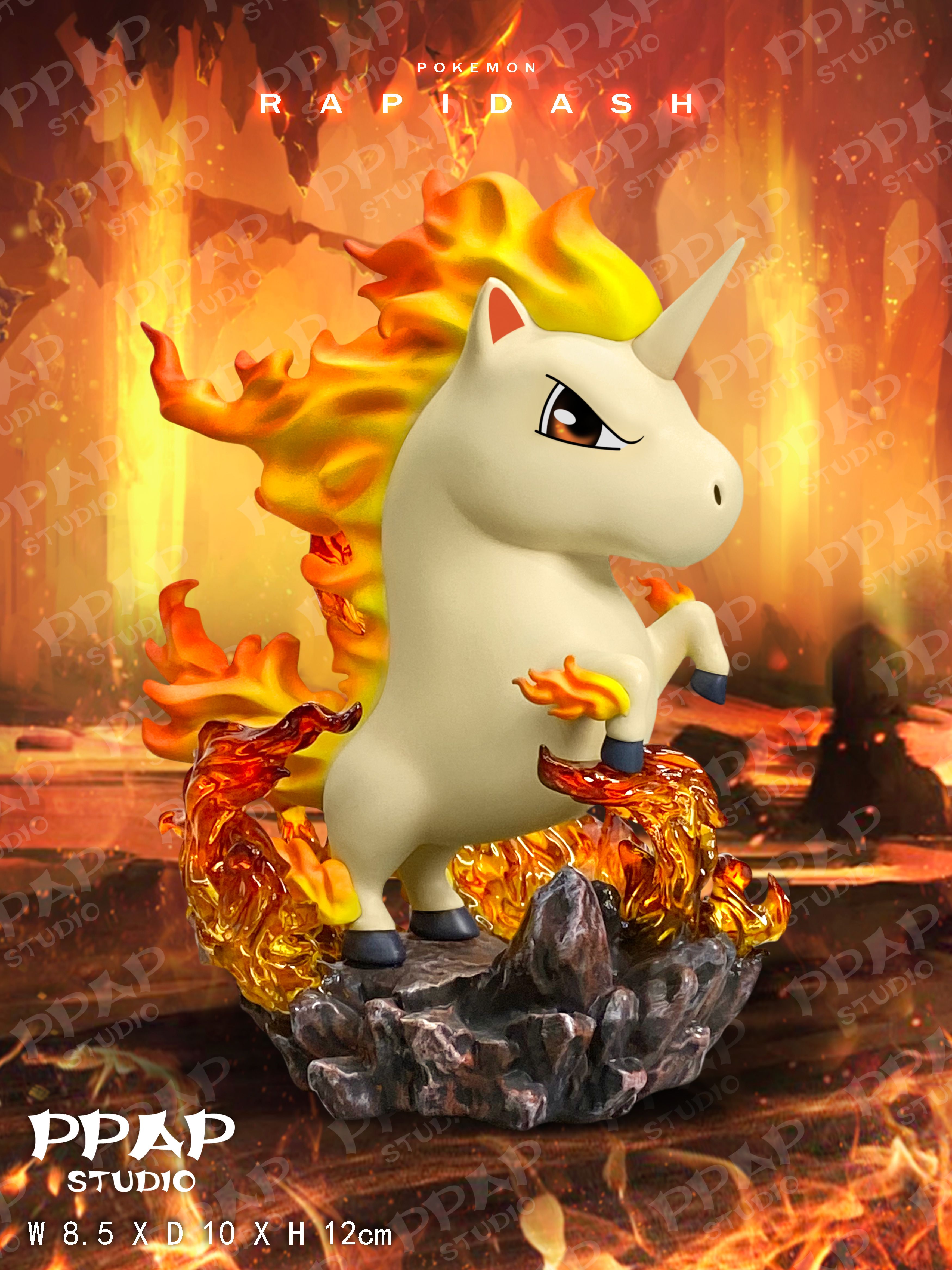 Pre-order PPAP STUDIO – POKEMON: CHUBBY SERIES, RAPIDASH Statue GK