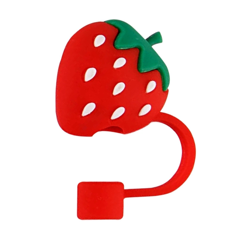 10mm Glass Straw Cap Dust Cover Stainless Steel Straw Dust Cover Dust Plug 10mm Large Diameter Milk Tea