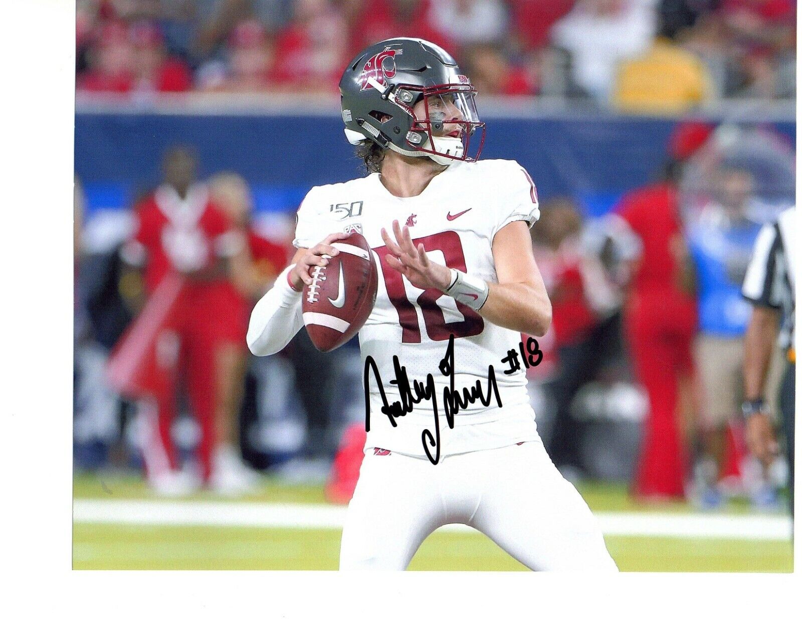 Anthony Gordon Washington State Cougars signed autographed 8x10 football Photo Poster painting F