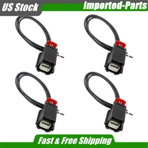 Dronehint 4Pcs Parking Assist Sensor Connector Plug Pigtail for Buick Chevrolet GMC (For: GMC) Parts