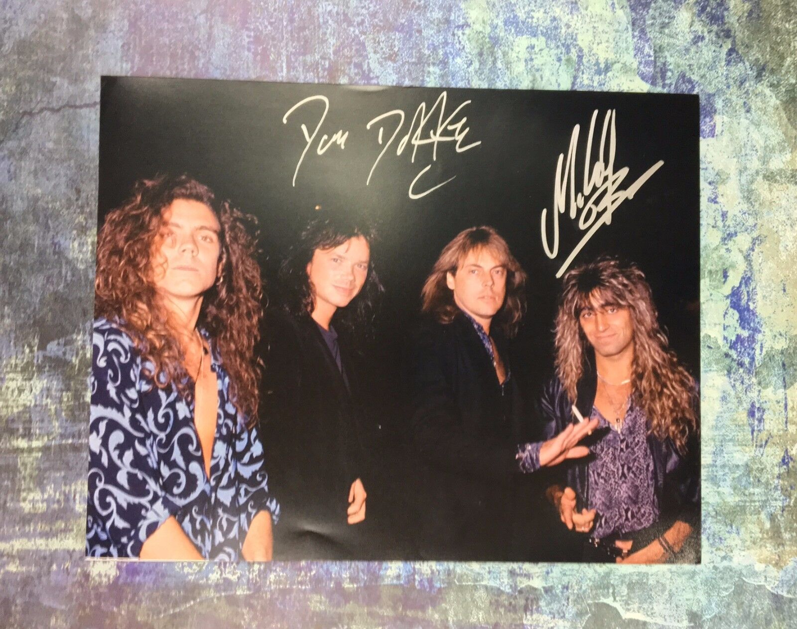 GFA Rock Stars * DON DOKKEN & MIKKEY DEE * Signed 11x14 Photo Poster painting PROOF AD1 COA