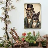 French Bulldogs - Vintage Metal Signs - 20*30cm/30*40cm