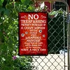 No Trespassing - Vintage Metal Signs(12*16Inch) - Warning