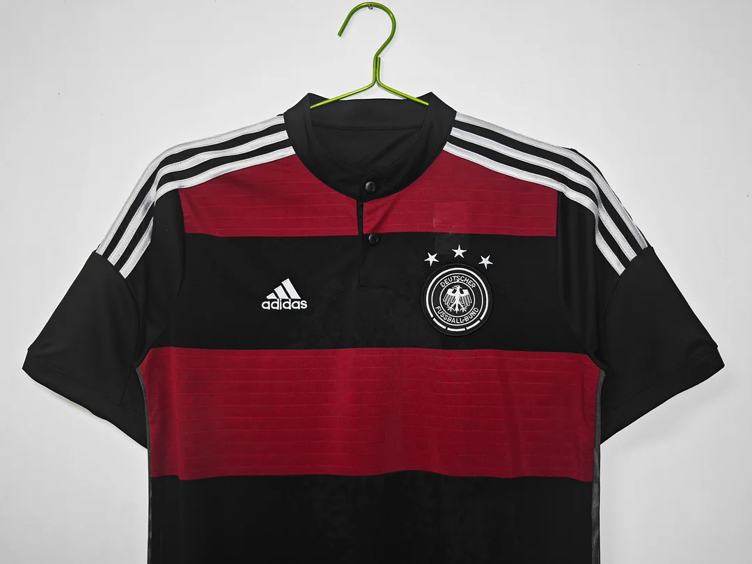 Retro 2014 Germany Away Football T-Shirt Thai Quality