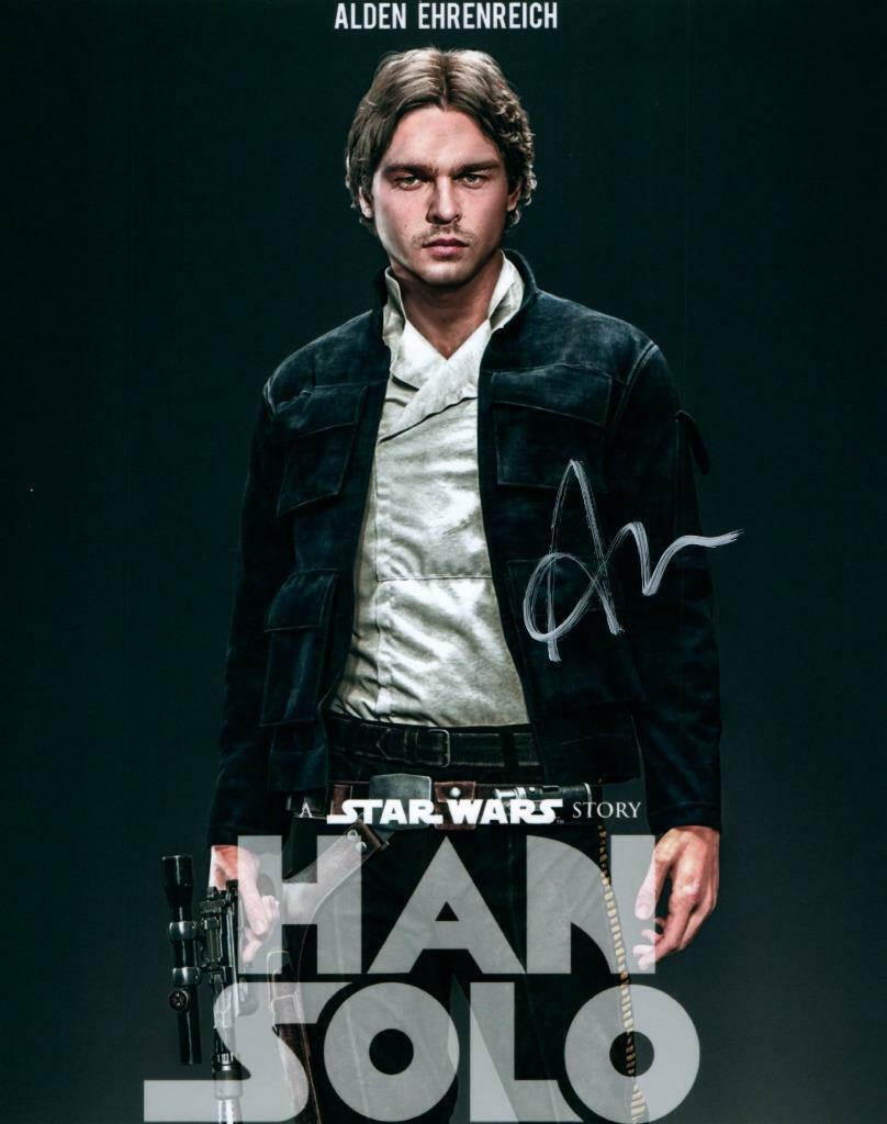 Alden Ehrenreich Autographed 8x10 Photo Poster painting signed Picture + COA