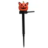 Solar Powered Pumpkin Halloween Stake Light Outdoor Waterproof LED Lamp