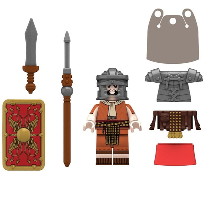 Legionary Custom Roman Soldier Minifigure Minifigure Bricks monstertoys