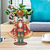DIY Nutcracker Holding A Candy Bar Diamond Painting Ornaments(Single-Sided)