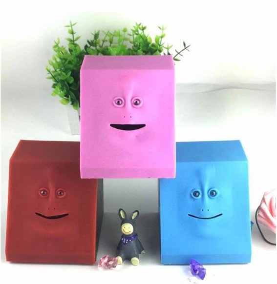 Smiling Face Coin Bank