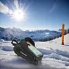 1.5L Bike Front Frame Bag Hard Shell Cycling Pouch for Road Bikes Mountain Bikes