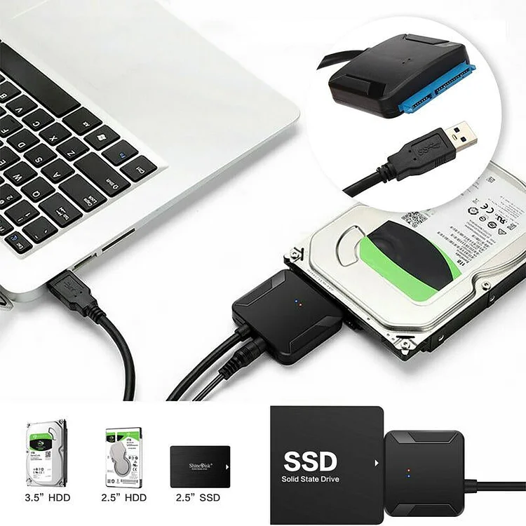 USB 3.0 to SATA III Hard Drive Adapter | 168DEAL