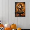 Diamond Painting -DIY Round Drill Halloween Girl(40x60 CM)