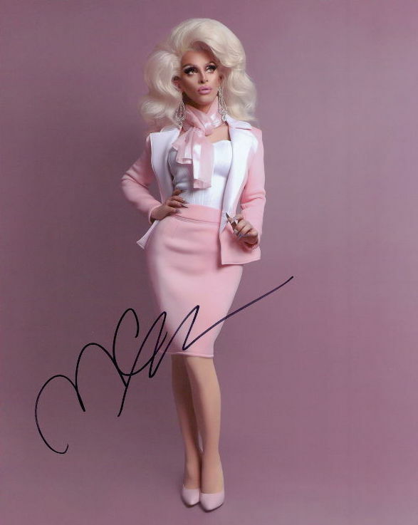 Miz Cracker (RuPaul's Drag Race) signed 8x10 Photo Poster painting In-person