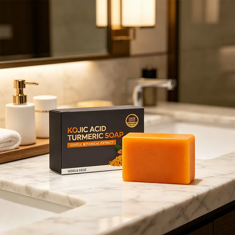 Sapone Delicato all'Acido Cogico e Curcuma per il Corpo