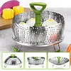 🧑‍🍳kitchen Artifact🥳Stainless steel folding vegetable steamer (🔥New Year's discount🔥  ())