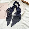 10PCS Stars Chiffon Hair Band Ribbon Scrunchies Set