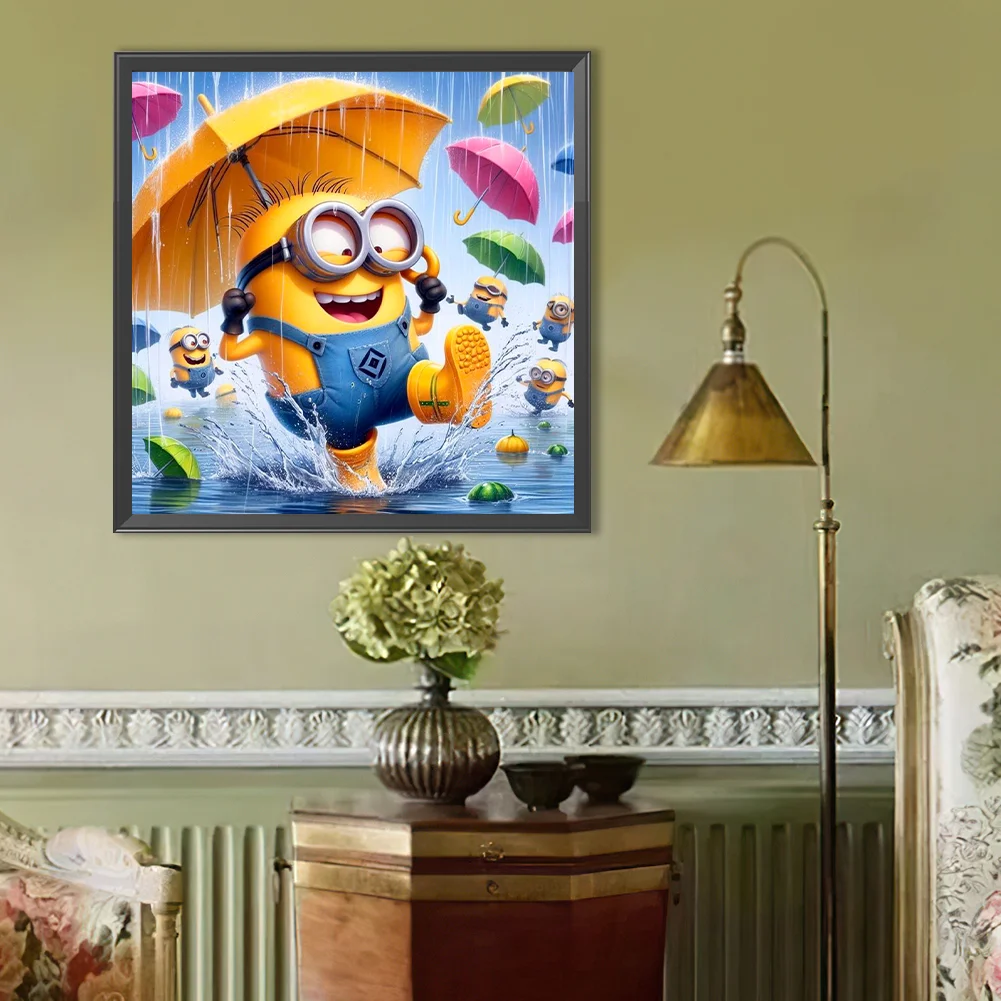 Diamond Painting - Full Round Drill - Minions(Canvas|40*40cm)