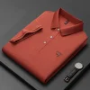 2023 New Men's High Quality Lapel Polo Shirt