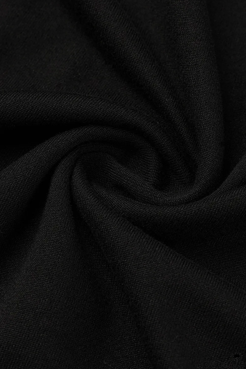 Black Fashion Casual Solid Split Joint Hot Drill O Neck T-Shirts