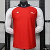 Player Version 26/27 Arsenal  Originals Retro Red with White Long Sleeve Raglan Home Jersey