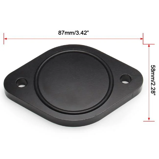 EGR Delete Kit w/Radiating Pipe Fit for Ford F-250 F-350 F-450 Super Duty 11-19 6.7L Powerstroke Diesel