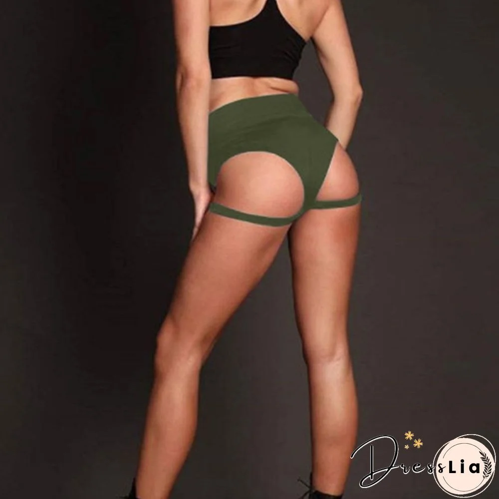 Sexy Shorts Women Tube Dance Summer Fitness Suspender Design Sexy Short Female Work Out Performance Women Club Short