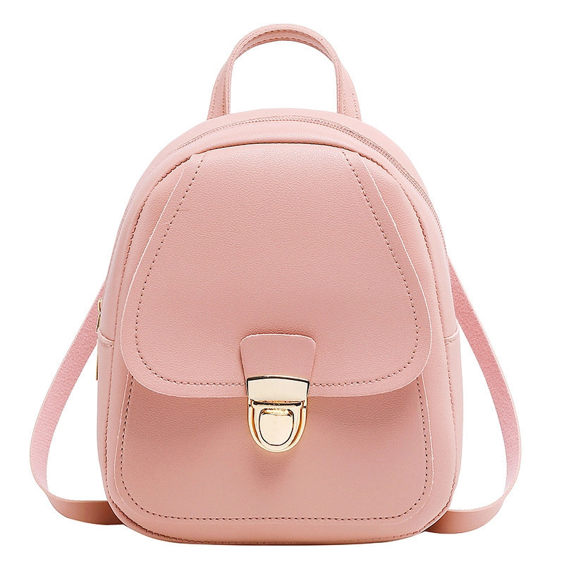 Solid Color Daily Street Women’s Backpack