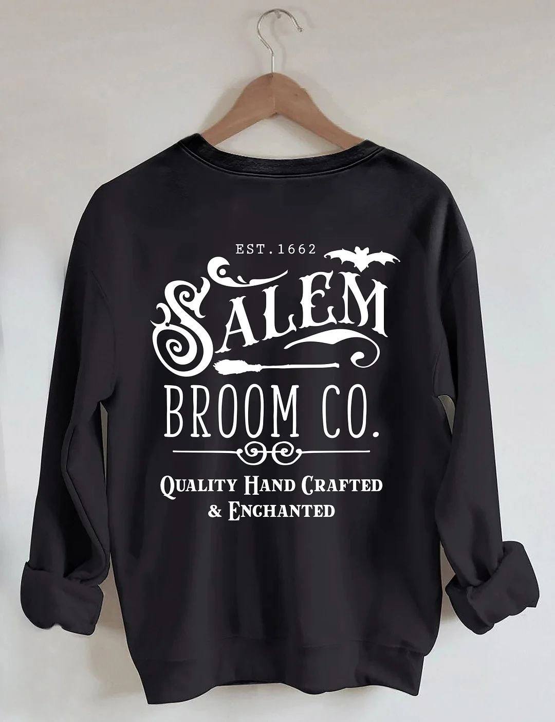 Salem Broom Co Halloween Sweatshirt
