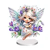 Diamond Painting Acrylic Double-sided Effect Fairy Ornament Kit for Decoration