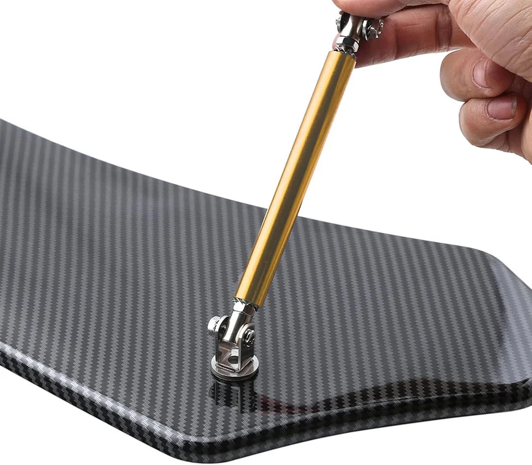 Front Bumper Lip Splitter Diffuser Strut Rod Tie Bars Splitter Support Rods 