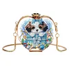 Dog DIY Diamond Painting Shoulder Bag for Coins Lipstick Earphones Gifts