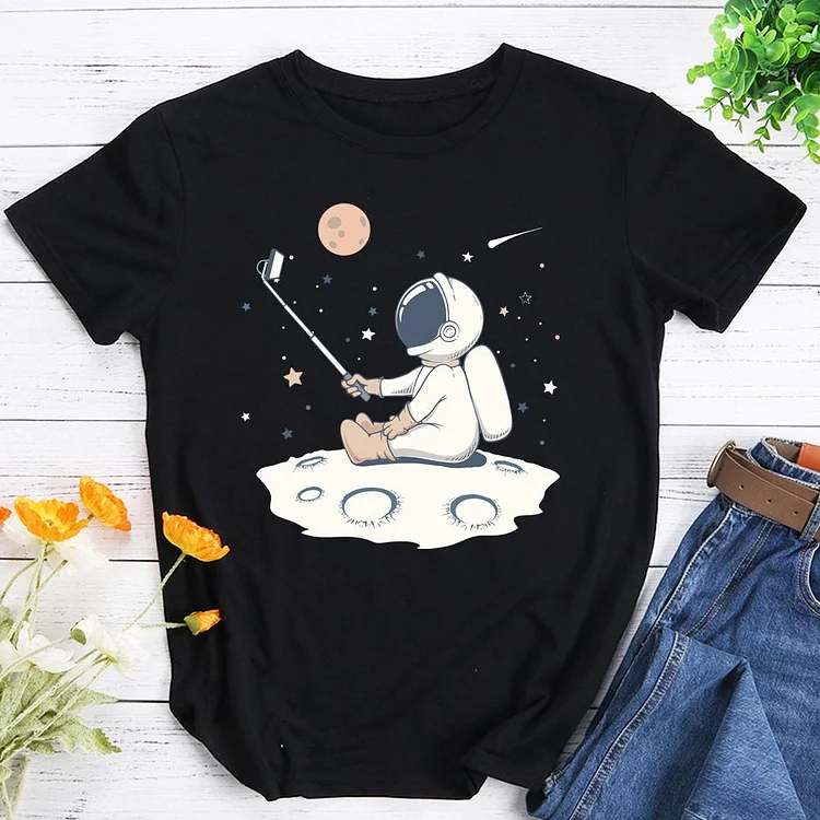 Funny astronaut space lover T-Shirt Tee -603984-Annaletters