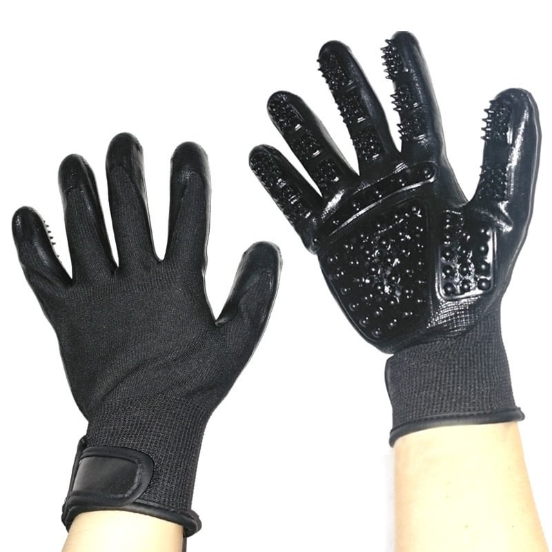 Pet Grooming and Deshedding Gloves