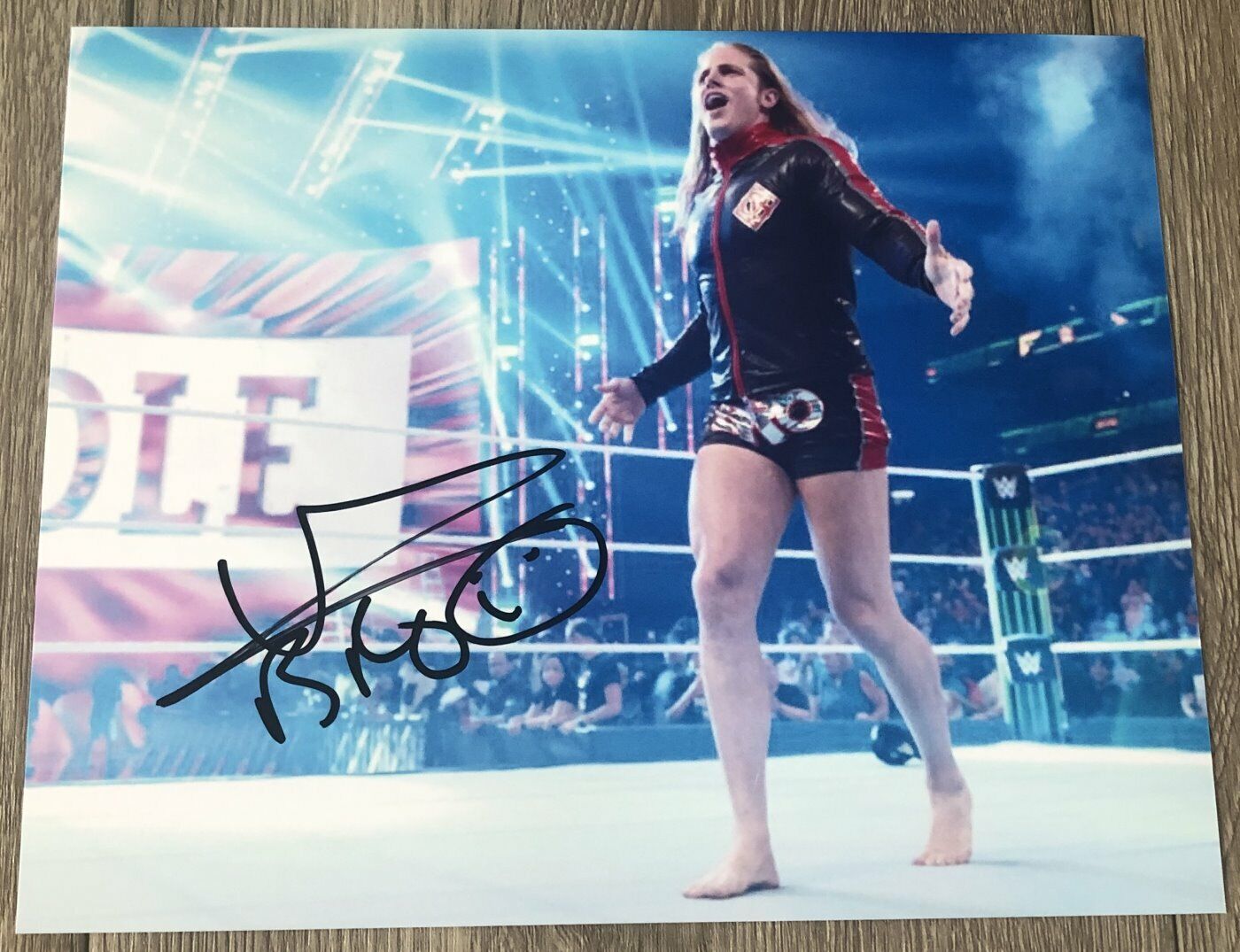 MATT RIDDLE RK BRO SIGNED AUTOGRAPH WWE RAW SMACKDOWN 8x10 Photo Poster painting A w/EXACT PROOF