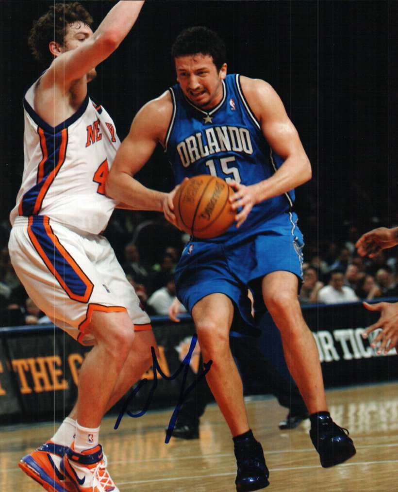 Signed 8x10 HEDO TURKOGLU Orlando Magic Autographed Photo Poster painting w/COA