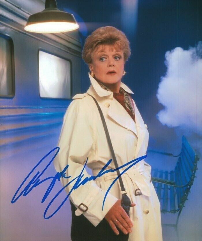 Angela Lansbury Autographed Signed 8x10 Photo Poster painting ( Murder She Wrote ) REPRINT