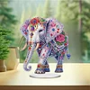Diamond Painting Acrylic Elephant Desktop Ornaments