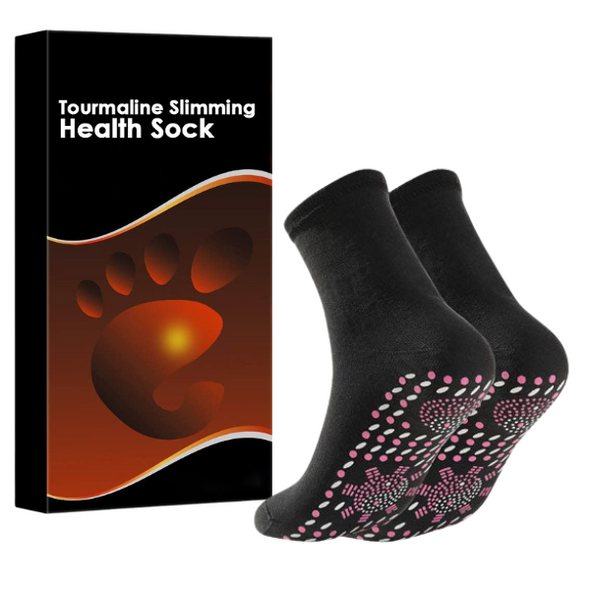  Tourmaline Acupressure Varicose Vein Slim Health Socks