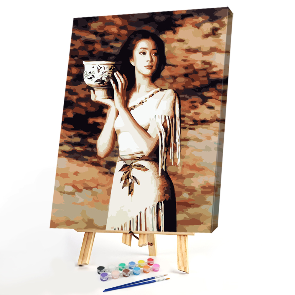 

40*50CM Paint By Numbers-Bottle Beauty, 501 Original